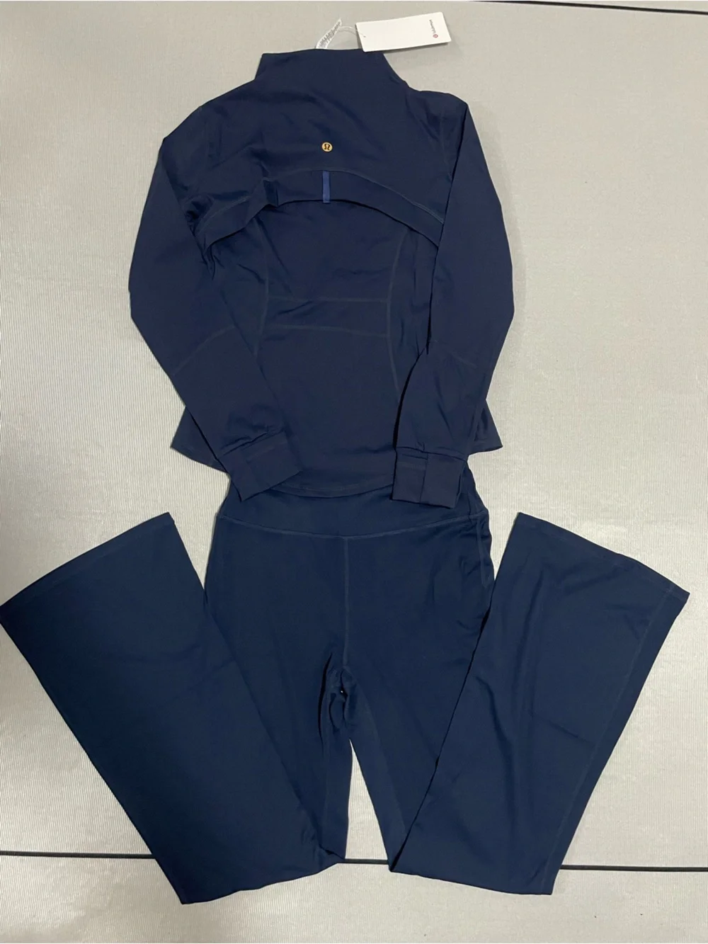 lululemon athletica Navy Stretch Bomber Jacket